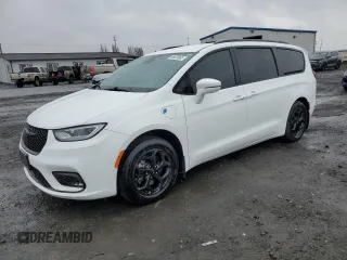 2021 Chrysler Pacifica Hybrid Touring L with VIN 2C4RC1L76MR544334, listed as a Copart auction lot 48623065 with 47,510 mi miles and Salvage title. Bid and sale history available at DreamBid. Image 1.