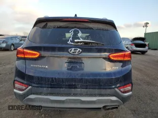 2020 Hyundai Santa Fe Limited with VIN 5NMS5CAA0LH284849, listed as a Copart auction lot 88536925 with 36,576 mi miles and Salvage Title. Bid and sale history available at carsss.com. Image 6.