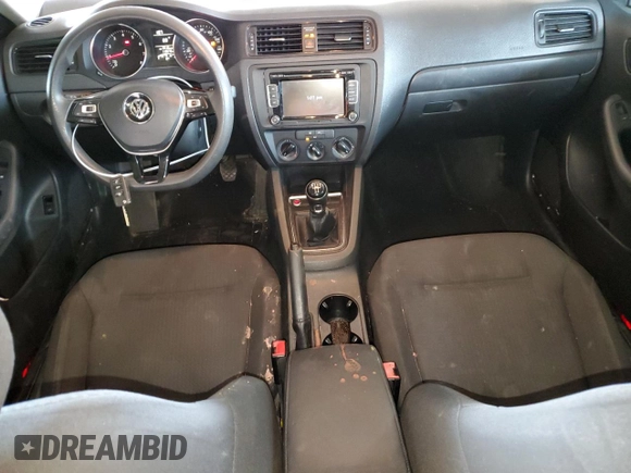2015 Volkswagen Jetta S with VIN 3VW1K7AJ3FM304960, listed as a Copart auction lot 48977265 with 118,572 mi miles and Salvage title. Bid and sale history available at DreamBid. Image 8.