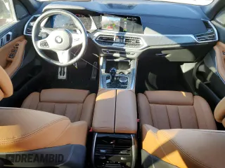 2022 BMW X5 M50i with VIN 5UXJU4C08N9J97206, listed as a Copart auction lot 83159594 with 92,534 mi miles and Clean Title. Bid and sale history available at carsss.com. Image 8.