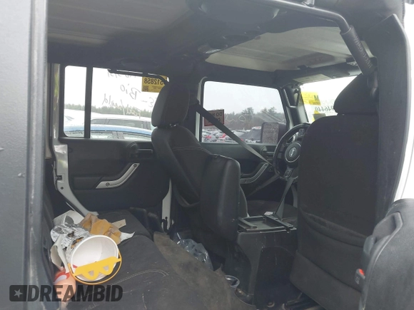 2014 Jeep Wrangler Unlimited Rubicon with VIN 1C4BJWFG9EL274851, listed as a IAAI auction lot 41946440 with 1 mi miles. Bid and sale history available at carsss.com. Image 8.