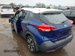 2019 Nissan Kicks SV with VIN 3N1CP5CU0KL507428, listed as a IAAI auction lot 41545204 with 133,163 mi miles. Bid and sale history available at carsss.com. Image 3.