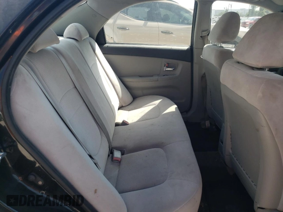2008 Kia Spectra EX with VIN KNAFE121X85525733, listed as a Copart auction lot 66246444 with 166,211 mi miles and Salvage Title. Bid and sale history available at DreamBid. Image 10.