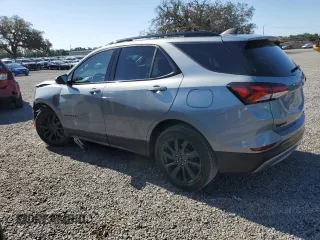 2024 Chevrolet Equinox RS with VIN 3GNAXMEG9RS122480, listed as a Copart auction lot 52601065 with 7,282 mi miles and Salvage Title. Bid and sale history available at DreamBid. Image 2.