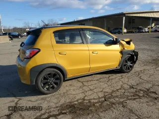 2023 Mitsubishi Mirage Black Edition с VIN ML32AWHJ5PH003304, выставлен на аукционе Copart как лот 85105444 с пробегом Не указан миль и На запчасти • Non repairable. История ставок и продаж доступна на DreamBid. Изображение 3.