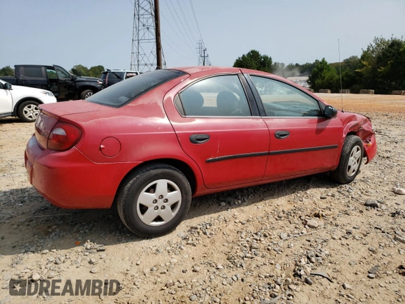 2005 Dodge Neon SE with VIN 1B3ES26C05D249168, listed as a Copart auction lot 70505584 with 180,859 mi miles and Salvage Title. Bid and sale history available at DreamBid. Image 3.