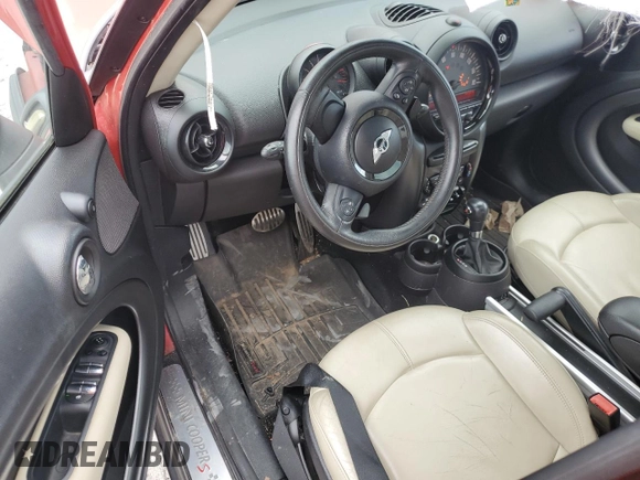 2015 MINI Countryman S with VIN WMWZC5C53FWP43564, listed as a Copart auction lot 57149795 with 155,806 mi miles and Salvage title. Bid and sale history available at DreamBid. Image 8.