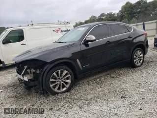2017 BMW X6 sDrive35i with VIN 5UXKU0C34H0G69243, listed as a Copart auction lot 69607524 with 105,996 mi miles and Salvage Title. Bid and sale history available at carsss.com. Image 1.