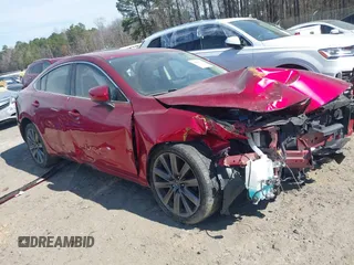 2019 Mazda 6 Touring with VIN JM1GL1VM5K1501051, listed as a IAAI auction lot 41665980 with 48,069 mi miles. Bid and sale history available at carsss.com. Image 1.