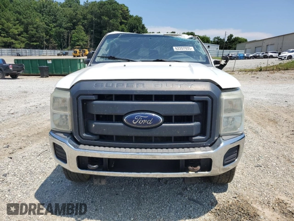 2013 Ford F-250 XL with VIN 1FT7W2B62DEB41705, listed as a Copart auction lot 62207935 with 397,956 mi miles and Salvage title. Bid and sale history available at DreamBid. Image 5.