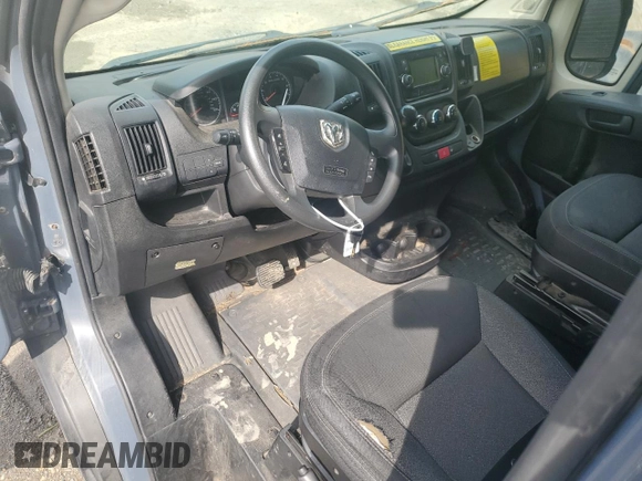 2019 Ram ProMaster Cargo with VIN 3C6TRVDG5KE513933, listed as a Copart auction lot 85761214 with 49,359 mi miles and Clean Title. Bid and sale history available at DreamBid. Image 8.