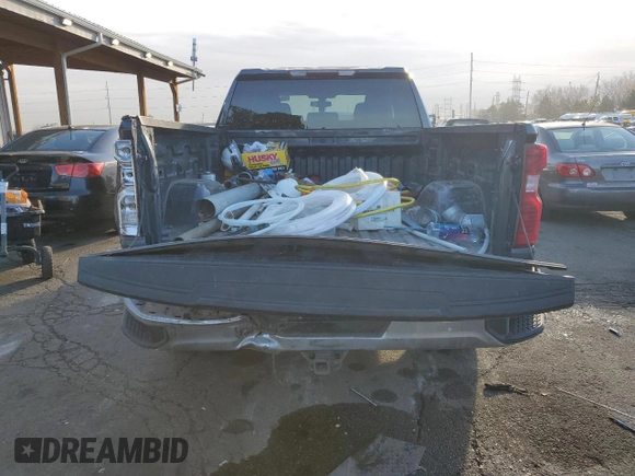 2020 Chevrolet Silverado 1500 LT with VIN 1GCRYDED4LZ264728, listed as a Copart auction lot 47539865 with 152,936 mi miles and Salvage Title. Bid and sale history available at carsss.com. Image 6.
