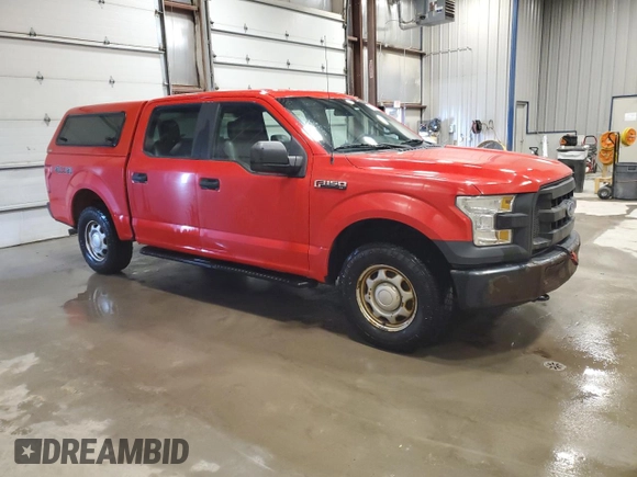 2015 Ford F-150 XLT with VIN 1FTEW1EF2FFB01456, listed as a Copart auction lot 54046595 with 141,366 mi miles and Clean Title. Bid and sale history available at carsss.com. Image 4.
