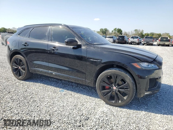 2017 Jaguar F-Pace S z VIN SADCM2BV6HA092232, wystawiony jako Copart lot #52456845 z przebiegiem 107 075 mil mil oraz Szkoda całkowita • Salvage title. Historia ofert i sprzedaży dostępna na DreamBid. Obrazek 4.