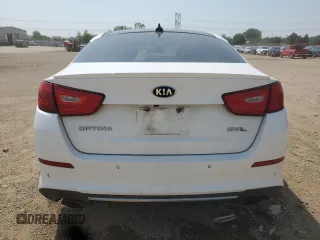 2014 Kia Optima SX Turbo with VIN 5XXGR4A69EG292770, listed as a Copart auction lot 60703465 with 148,171 mi miles and Salvage title. Bid and sale history available at DreamBid. Image 6.
