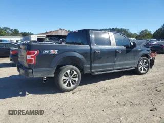 2020 Ford F-150 XL with VIN 1FTEW1C42LFA54457, listed as a Copart auction lot 80918224 with 94,661 mi miles and Salvage Title. Bid and sale history available at carsss.com. Image 3.