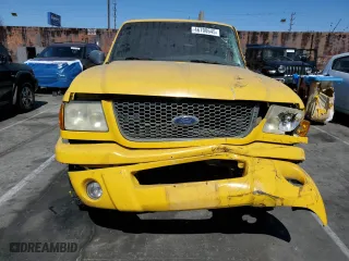 2002 Ford Ranger XL Fleet with VIN 1FTYR44V72PB22855, listed as a Copart auction lot 46700645 with 261,126 mi miles and Salvage Title. Bid and sale history available at carsss.com. Image 5.