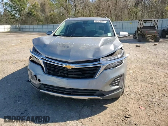 2023 Chevrolet Equinox LT with VIN 3GNAXKEG0PS141159, listed as a Copart auction lot 50070095 with 45,511 mi miles and Salvage Title. Bid and sale history available at carsss.com. Image 12.