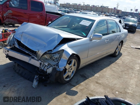 2006 Lexus LS 430 with VIN JTHBN36F265031512, listed as a IAAI auction lot 41537536 with 69,172 mi miles. Bid and sale history available at carsss.com. Image 19.