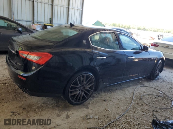 2015 Maserati Ghibli with VIN ZAM57XSA8F1129778, listed as a Copart auction lot 49164064 with 45,422 mi miles. Bid and sale history available at carsss.com. Image 3.