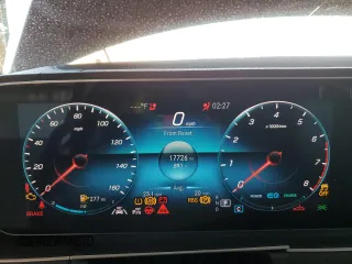 2020 Mercedes-Benz GLS 450 with VIN 4JGFF5KE0LA197549, listed as a Copart auction lot 55561644 with 17,726 mi miles and Salvage Title. Bid and sale history available at DreamBid. Image 9.