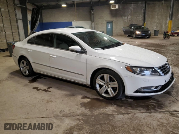 2014 Volkswagen CC R-Line with VIN WVWBN7AN2EE535385, listed as a Copart auction lot 81300224 with 91,953 mi miles and Salvage Title. Bid and sale history available at carsss.com. Image 4.