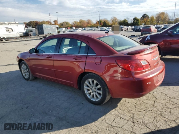 2010 Chrysler Sebring Limited with VIN 1C3CC5FB9AN111844, listed as a Copart auction lot 77733654 with 81,265 mi miles and Salvage Title. Bid and sale history available at carsss.com. Image 2.
