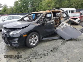 2019 Honda Odyssey EX-L with VIN 5FNRL6H70KB033362, listed as a Copart auction lot 73965474 with Not Provided miles and Salvage Title. Bid and sale history available at carsss.com. Image 1.