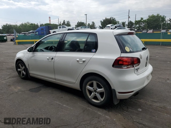 2014 Volkswagen Golf with VIN WVWDB7AJ0EW001424, listed as a Copart auction lot 62420115 with 69,109 mi miles and Salvage title. Bid and sale history available at DreamBid. Image 2.