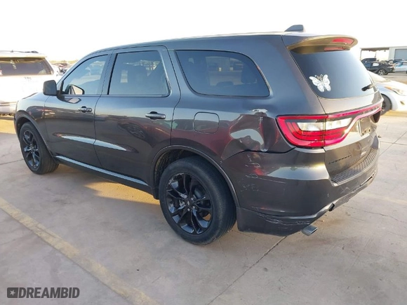 2021 Dodge Durango GT Plus with VIN 1C4RDHDGXMC519059, listed as a IAAI auction lot 41206806 with 10,414 mi miles. Bid and sale history available at carsss.com. Image 3.