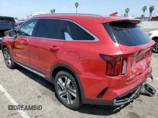 2023 Kia Sorento SX Prestige with VIN KNDRMDLH2P5158776, listed as a Copart auction lot 55554775 with 10,532 mi miles and Salvage title. Bid and sale history available at DreamBid. Image 2.