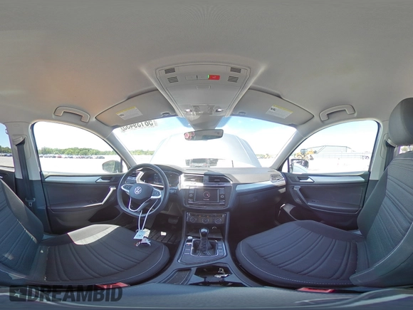2023 Volkswagen Tiguan S с VIN 3VVRB7AX0PM043901, выставлен на аукционе Copart как лот 58139435 с пробегом 21 228 миль миль и Списание • Salvage title. История ставок и продаж доступна на DreamBid. Изображение 15.