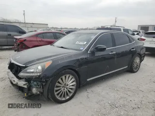 2015 Hyundai Equus Ultimate z VIN KMHGH4JH7FU092403, wystawiony jako Copart lot #43923784 z przebiegiem 88 030 mil mil oraz . Historia ofert i sprzedaży dostępna na DreamBid. Obrazek 1.