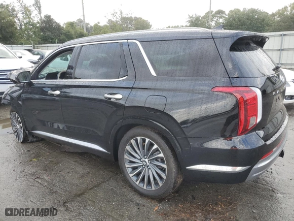 2024 Hyundai Palisade Calligraphy with VIN KM8R74GEXRU761969, listed as a Copart auction lot 79334474 with 5,796 mi miles and Salvage Title. Bid and sale history available at carsss.com. Image 2.