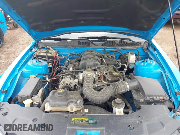 2010 Ford Mustang V6 with VIN 1ZVBP8AN0A5146767, listed as a IAAI auction lot 42121964 with 139,009 mi miles. Bid and sale history available at carsss.com. Image 10.