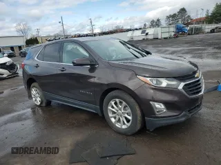 2020 Chevrolet Equinox LT with VIN 2GNAXUEV8L6231260, listed as a Copart auction lot 52151585 with 39,613 mi miles and Salvage Title. Bid and sale history available at DreamBid. Image 4.