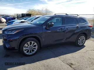 2021 Toyota Highlander Hybrid Limited with VIN 5TDYARAH4MS011286, listed as a Copart auction lot 45775035 with 53,994 mi miles and Salvage title. Bid and sale history available at DreamBid. Image 1.