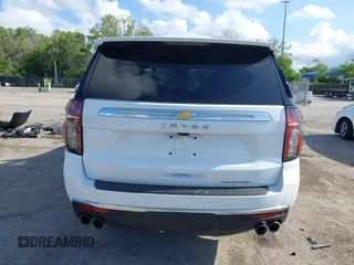 2023 Chevrolet Tahoe Premier with VIN 1GNSKSKD0PR453465, listed as a IAAI auction lot 42512099 with 23,252 mi miles and . Bid and sale history available at DreamBid. Image 17.