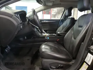 2013 Ford Fusion Titanium with VIN 3FA6P0K98DR281509, listed as a Copart auction lot 59550015 with 151,097 mi miles and Salvage title. Bid and sale history available at DreamBid. Image 7.
