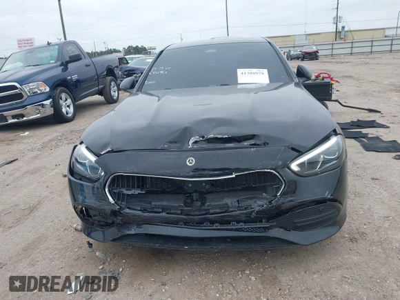 2024 Mercedes-Benz C 300 with VIN W1KAF4GB1RR227861, listed as a IAAI auction lot 41380978 with 6,890 mi miles and . Bid and sale history available at DreamBid. Image 12.