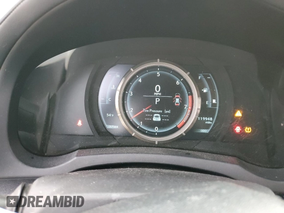 2015 Lexus IS 250 with VIN JTHCF1D2XF5017525, listed as a Copart auction lot 51175075 with 119,948 mi miles and Salvage Title. Bid and sale history available at DreamBid. Image 9.