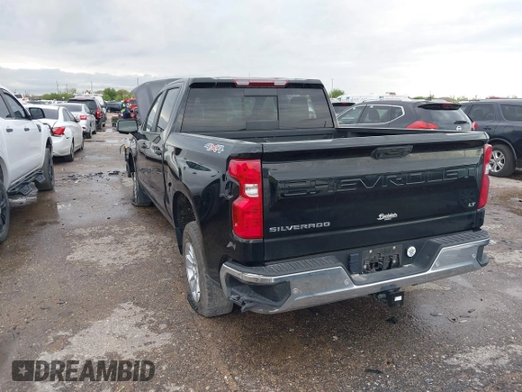 2023 Chevrolet Silverado 1500 LT with VIN 1GCPDDEK7PZ272636, listed as a IAAI auction lot 41832318 with 47,229 mi miles. Bid and sale history available at carsss.com. Image 3.