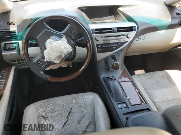 2012 Lexus RX 450h with VIN JTJBC1BA5C2427255, listed as a Copart auction lot 53188655 with Not provided miles and Non repairable. Bid and sale history available at DreamBid. Image 8.