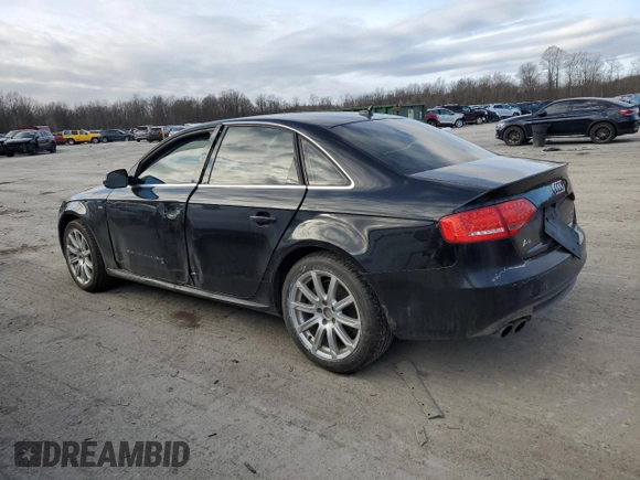 2012 Audi A4 2.0T Premium Plus with VIN WAUEFAFL6CN008443, listed as a Copart auction lot 44384415 with 153,566 mi miles and Salvage Title. Bid and sale history available at carsss.com. Image 2.