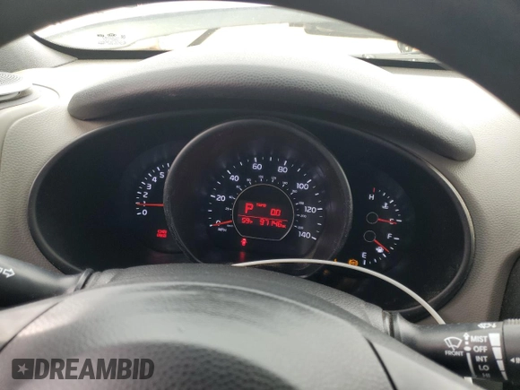 2016 Kia Soul with VIN KNDJN2A28G7858027, listed as a Copart auction lot 47676715 with 97,146 mi miles and Salvage Title. Bid and sale history available at carsss.com. Image 9.