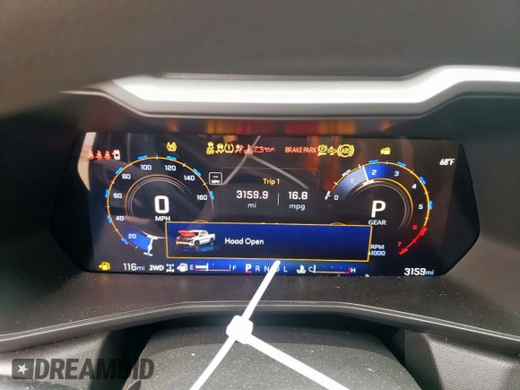 2024 Chevrolet Colorado 4WD Trail Boss with VIN 1GCPTEEK3R1284115, listed as a Copart auction lot 55025795 with 3,159 mi miles and Clean title. Bid and sale history available at DreamBid. Image 9.