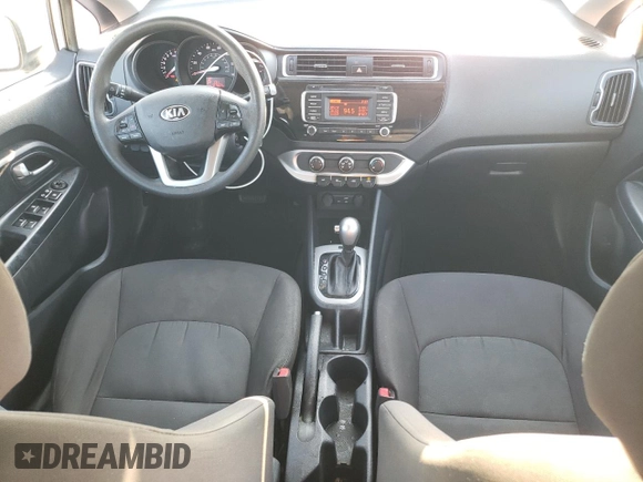 2017 Kia Rio LX with VIN KNADM4A30H6028893, listed as a Copart auction lot 73523594 with 127,667 mi miles and Clean Title. Bid and sale history available at DreamBid. Image 8.