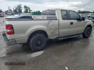 2007 Ford F-150 XL with VIN 1FTPX12V37KC18697, listed as a Copart auction lot 59125105 with 158,579 mi miles and Clean title. Bid and sale history available at DreamBid. Image 3.