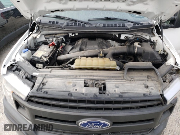 2020 Ford F-150 with VIN 1FTEW1P4XLKF21495, listed as a Copart auction lot 71834724 with 68,320 mi miles and Salvage title. Bid and sale history available at DreamBid. Image 11.