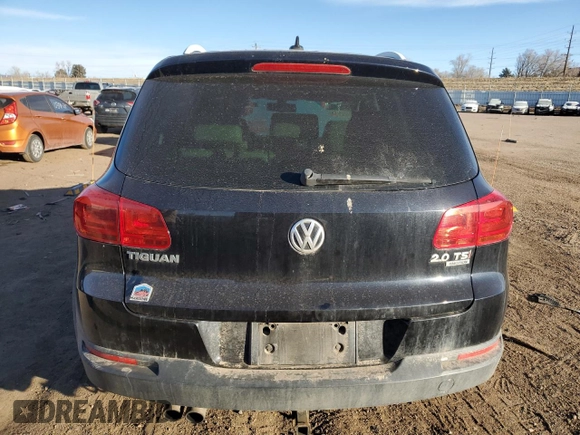 2013 Volkswagen Tiguan SEL with VIN WVGBV3AX3DW058934, listed as a Copart auction lot 44268365 with 112,453 mi miles and Salvage Title. Bid and sale history available at DreamBid. Image 6.